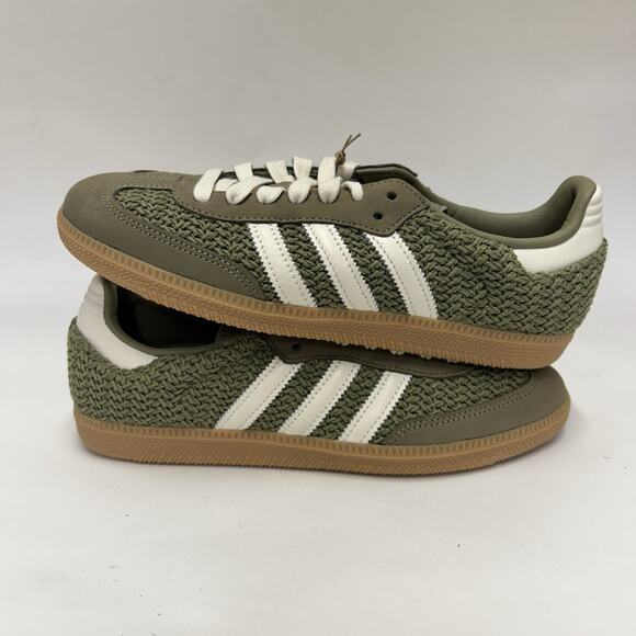 adidas Shoes - Adidas Samba OG Crochet Pack “Orbit Green” JR9447